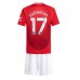 Manchester United Alejandro Garnacho #17 Hjemmedraktsett Barn 2024-25 Kortermet (+ Korte bukser)